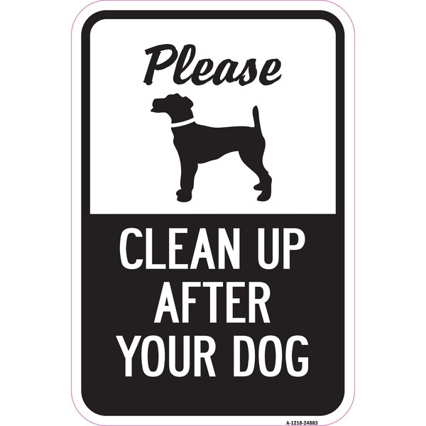 Signmission Safety Sign, 12 in Height, Aluminum, 18 in Length, 24883 A-1218-24883 - main